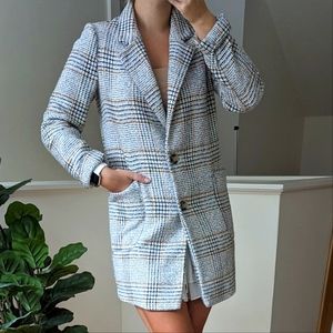 Tweed dynamic blazer jacket